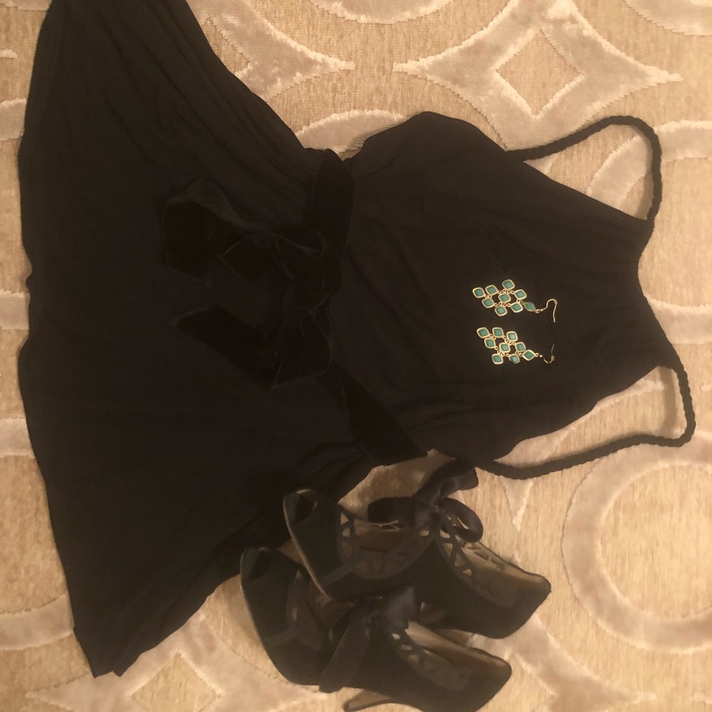 BCBG Maxazria backless top